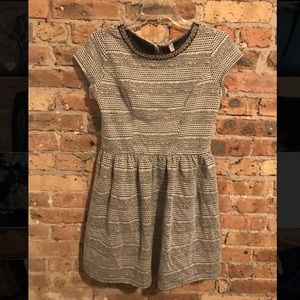 Xhilaration white and silver dress - size medium